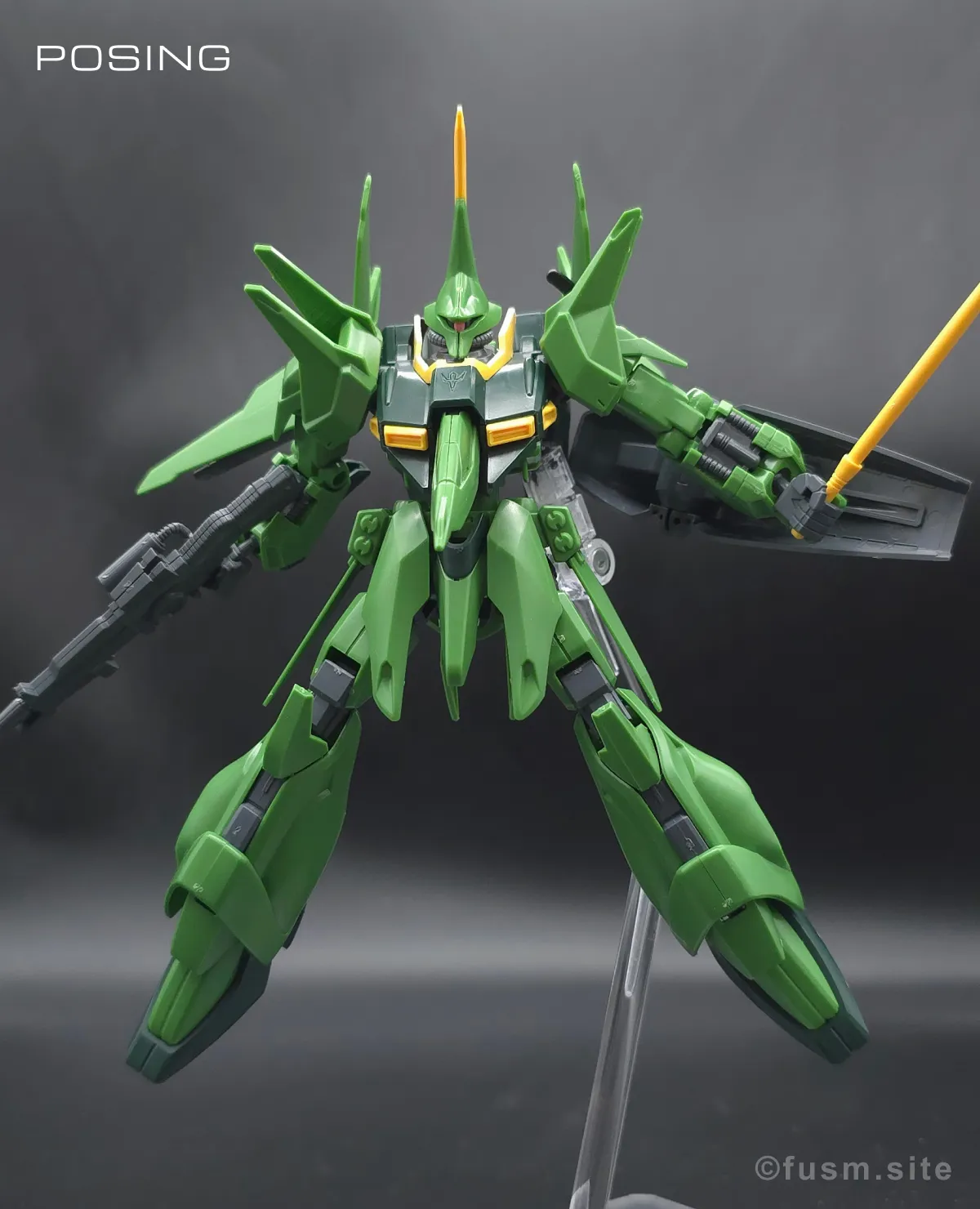 HGUC バウ(量産型) レビュー ポージング 17