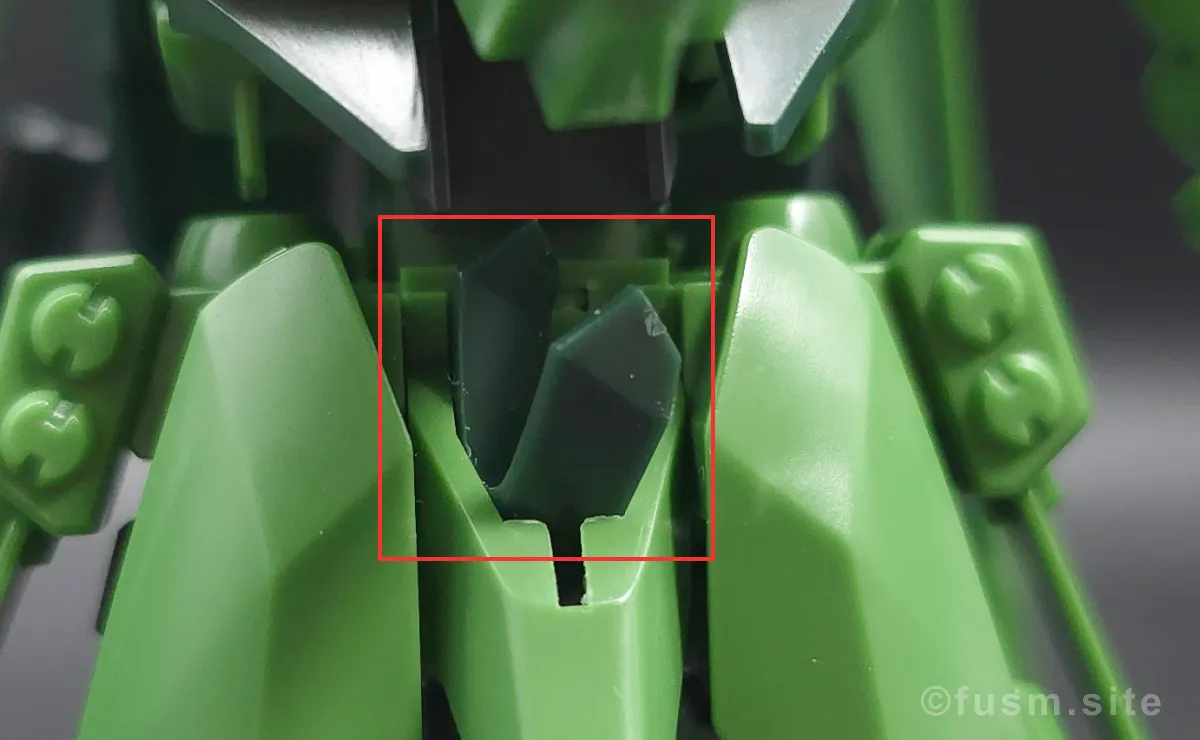 HGUC バウ(量産型) レビュー 耐久力が弱い箇所 01