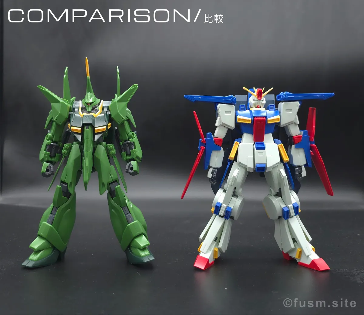 HGUC バウ(量産型) レビュー 比較 01