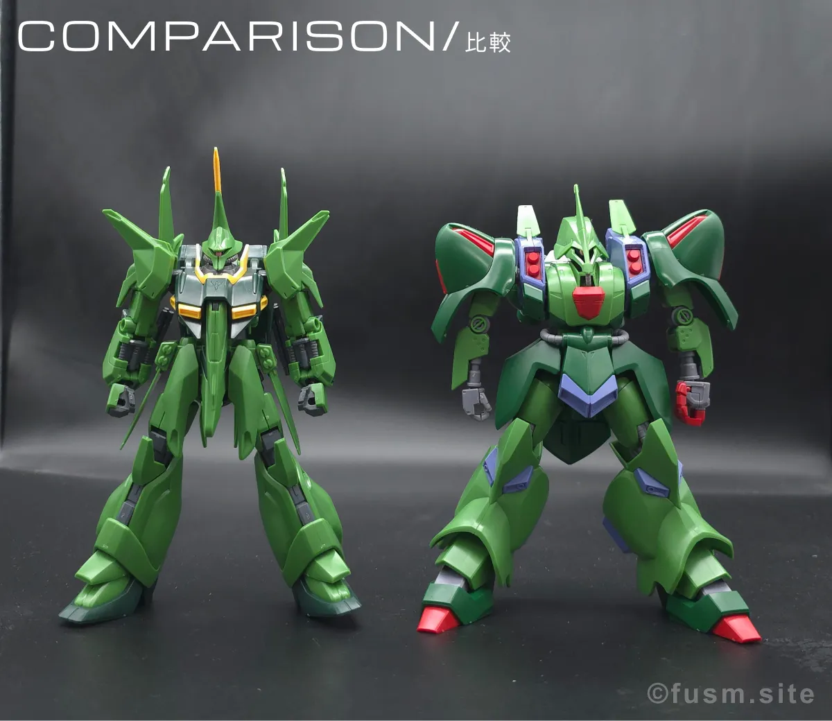 HGUC バウ(量産型) レビュー 比較 02