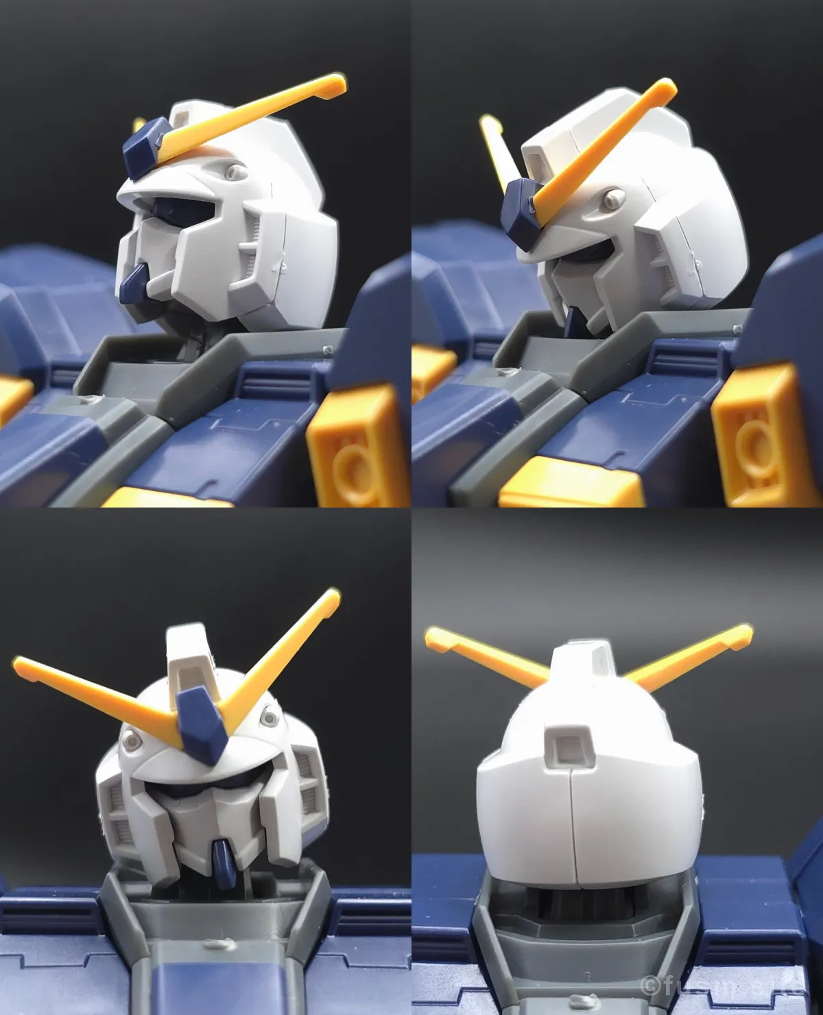 HG ガンダム6号機(マドロック) レビュー 頭部ディテール 可動域 01
