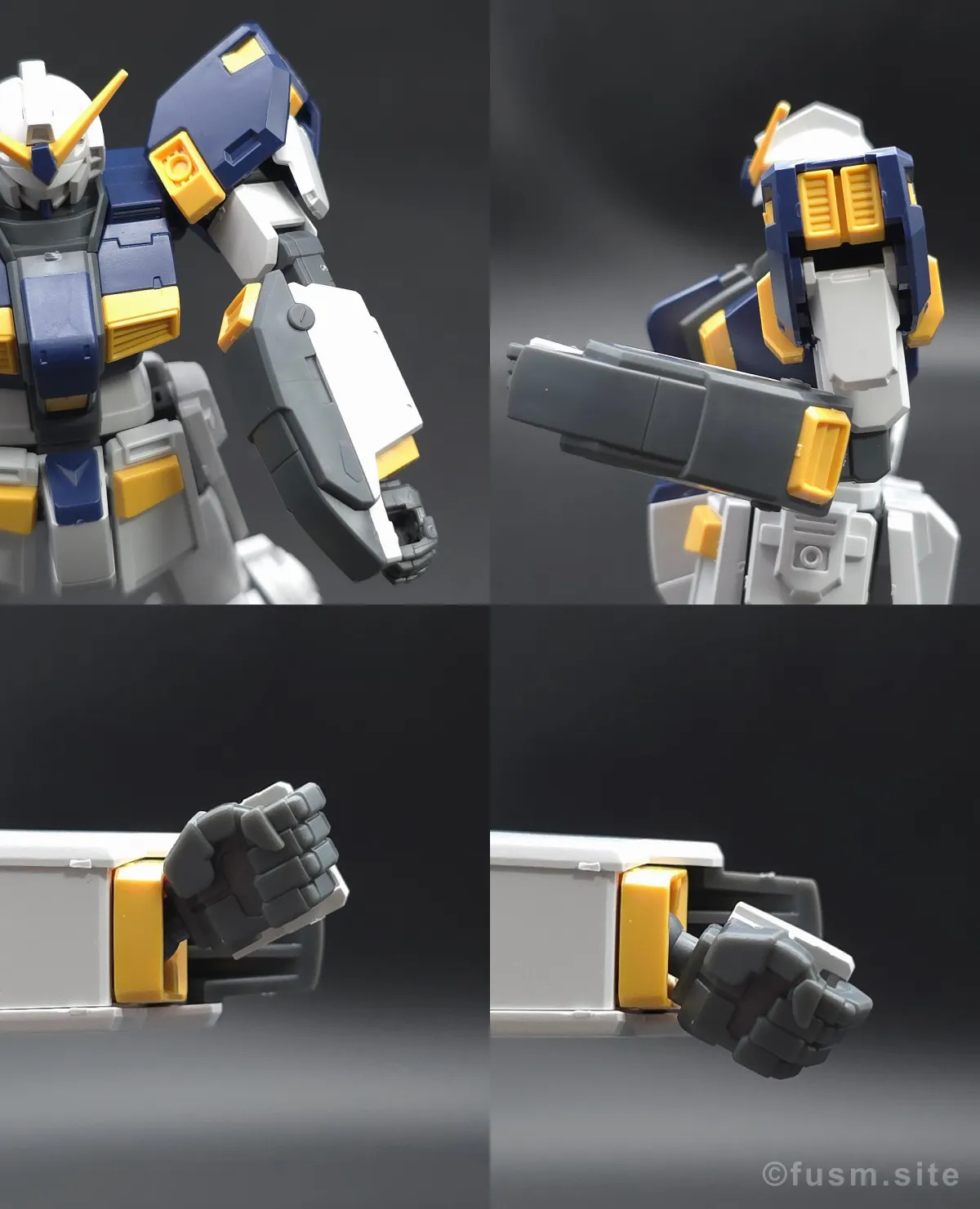 HG ガンダム6号機(マドロック) レビュー 腕部ディテール 可動域 01