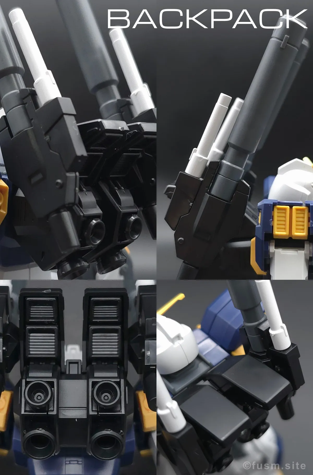 HG ガンダム6号機(マドロック) レビュー バックパックレビュー 01