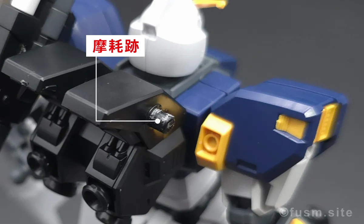 HG ガンダム6号機(マドロック) レビュー 耐久力が弱い箇所 05