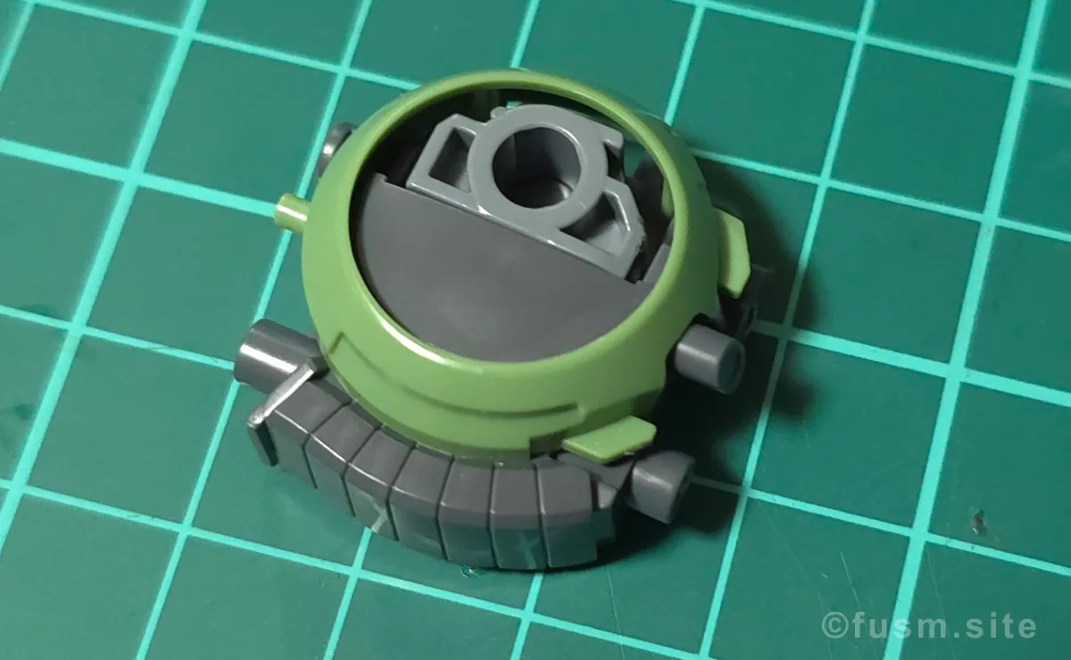 HGUC クシャトリヤ レビュー パーツ・構造・組み立て 02