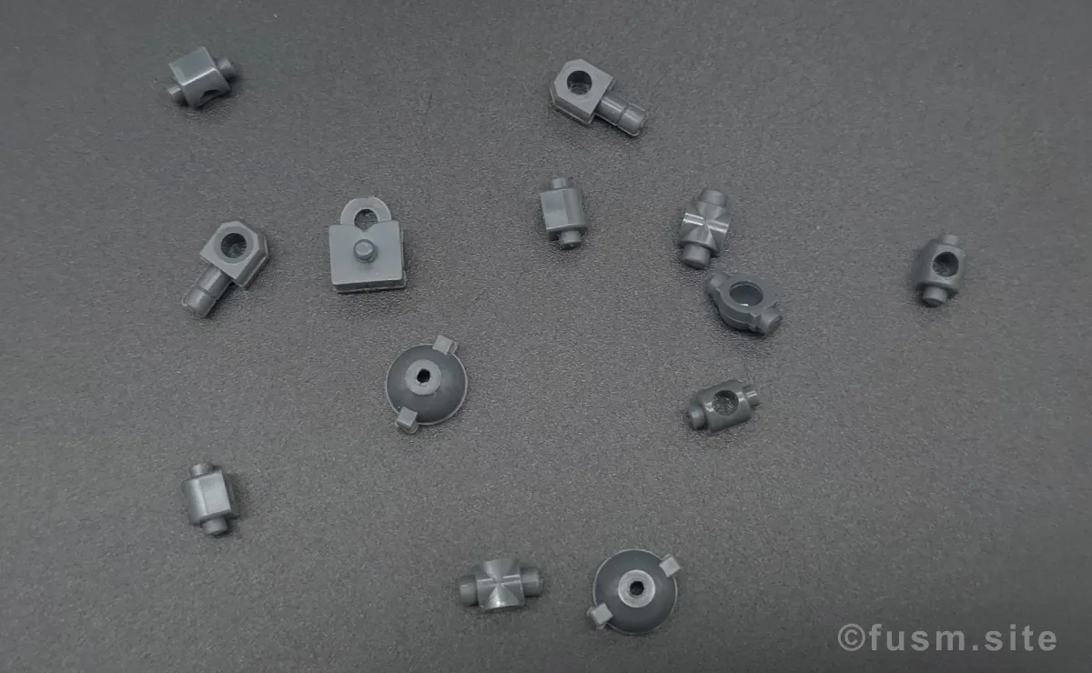 HGUC クシャトリヤ レビュー パーツ・構造・組み立て 10