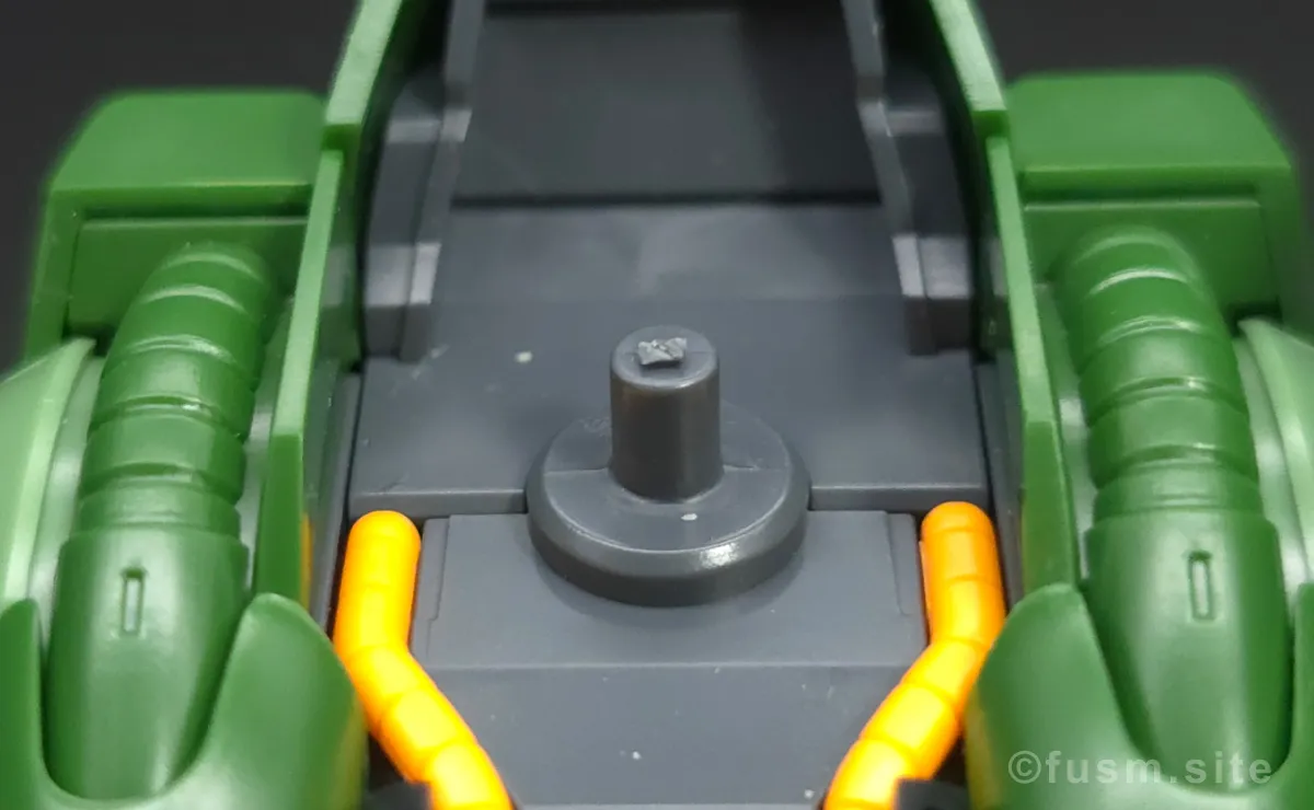 HGUC クシャトリヤ レビュー 頭部ディテール 可動域 03