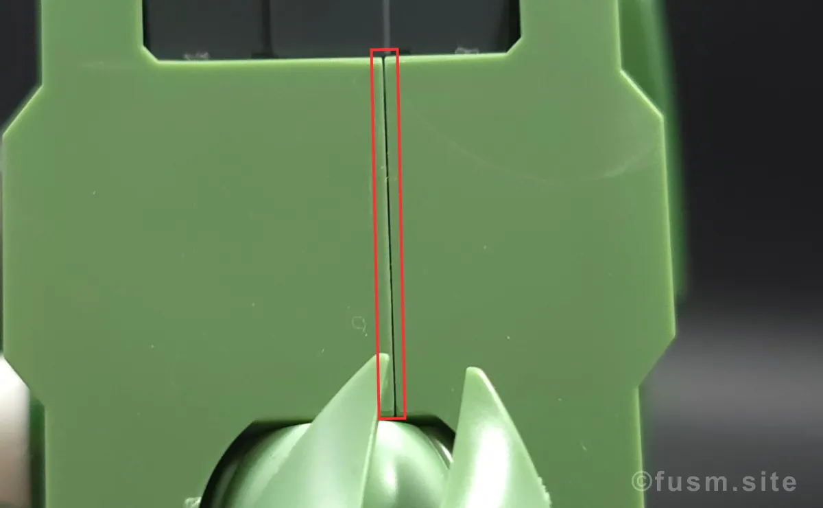 HGUC クシャトリヤ レビュー 肩ディテール 合わせ目 01