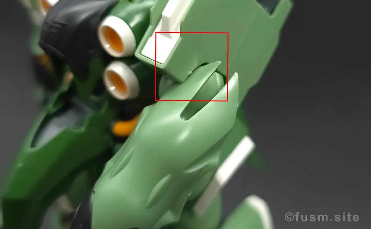 HGUC クシャトリヤ レビュー 腕部ディテール 可動域 1
