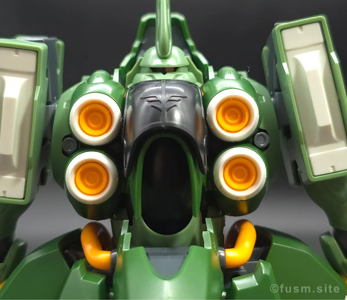 HGUC クシャトリヤ レビュー 胴体ディテール 01