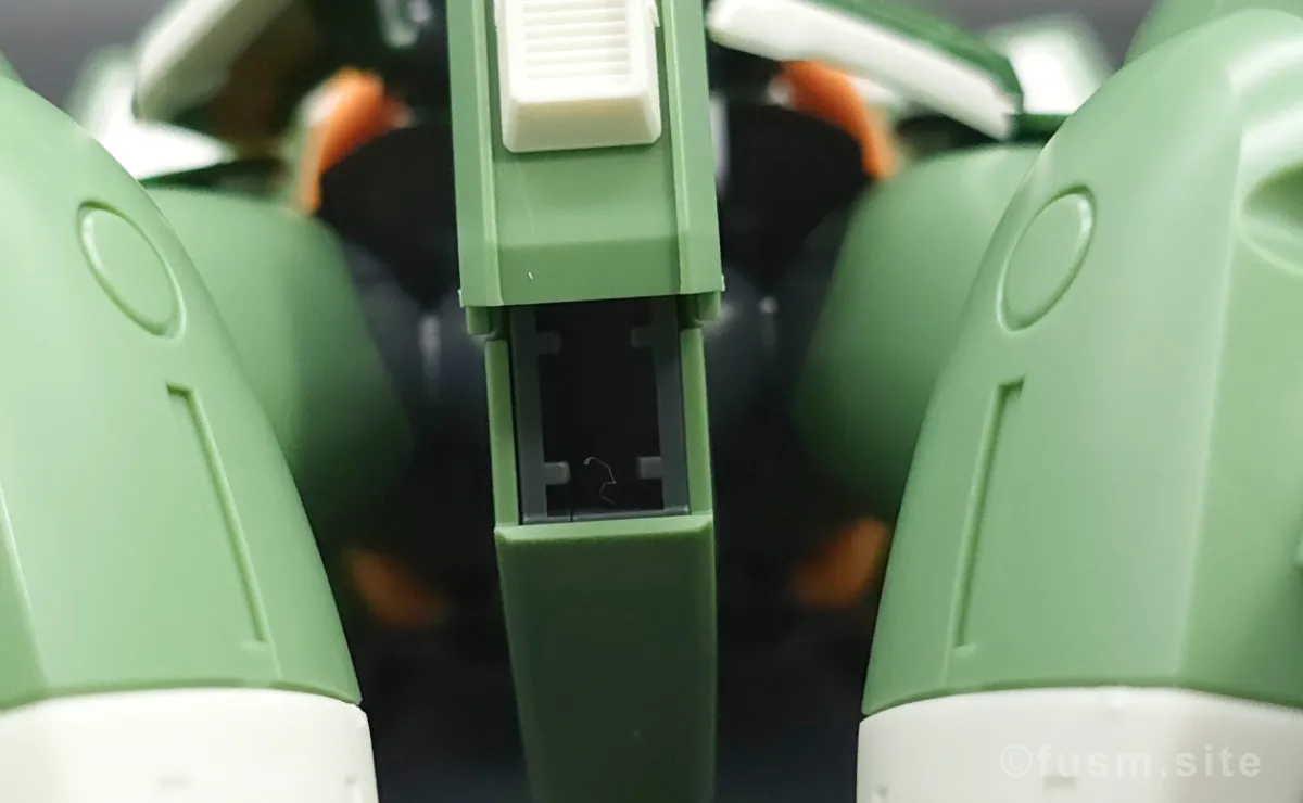 HGUC クシャトリヤ レビュー 胴体ディテール 06