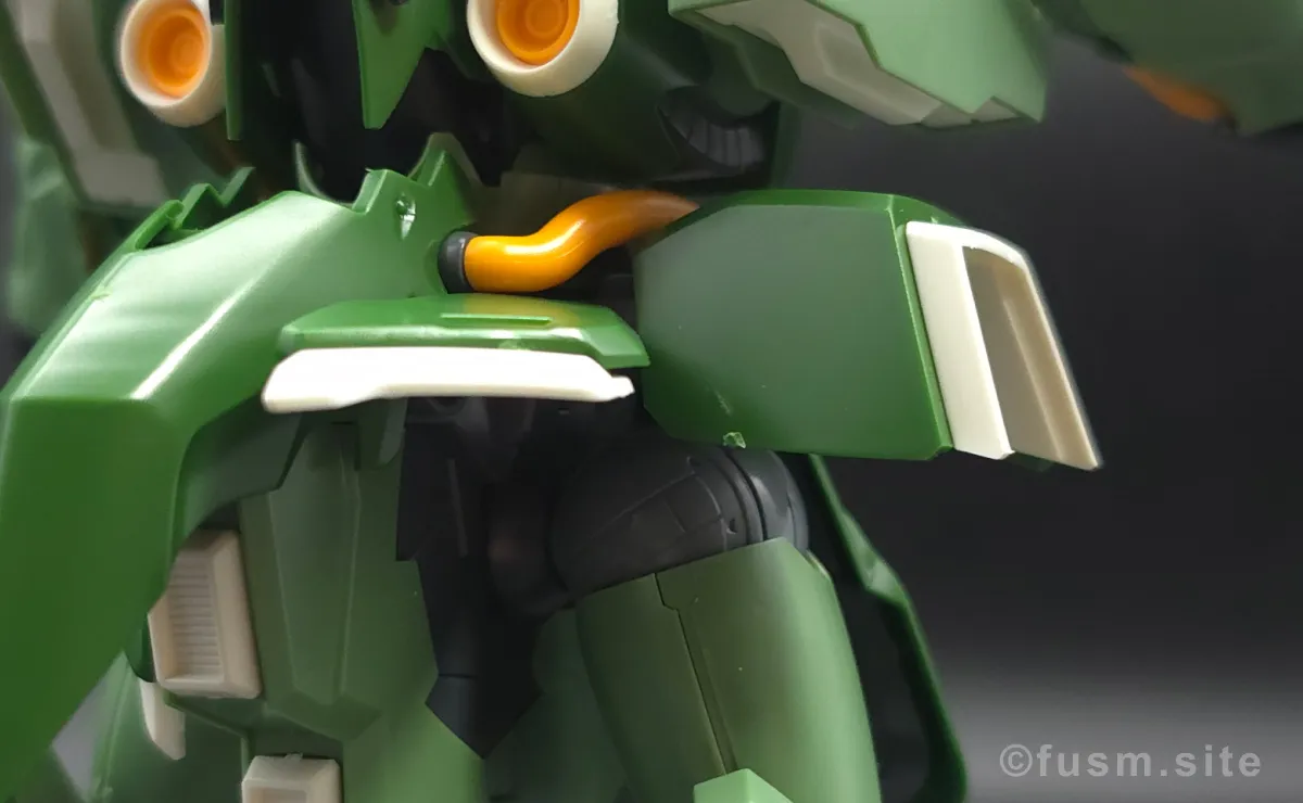 HGUC クシャトリヤ レビュー 胴体ディテール 可動域 01