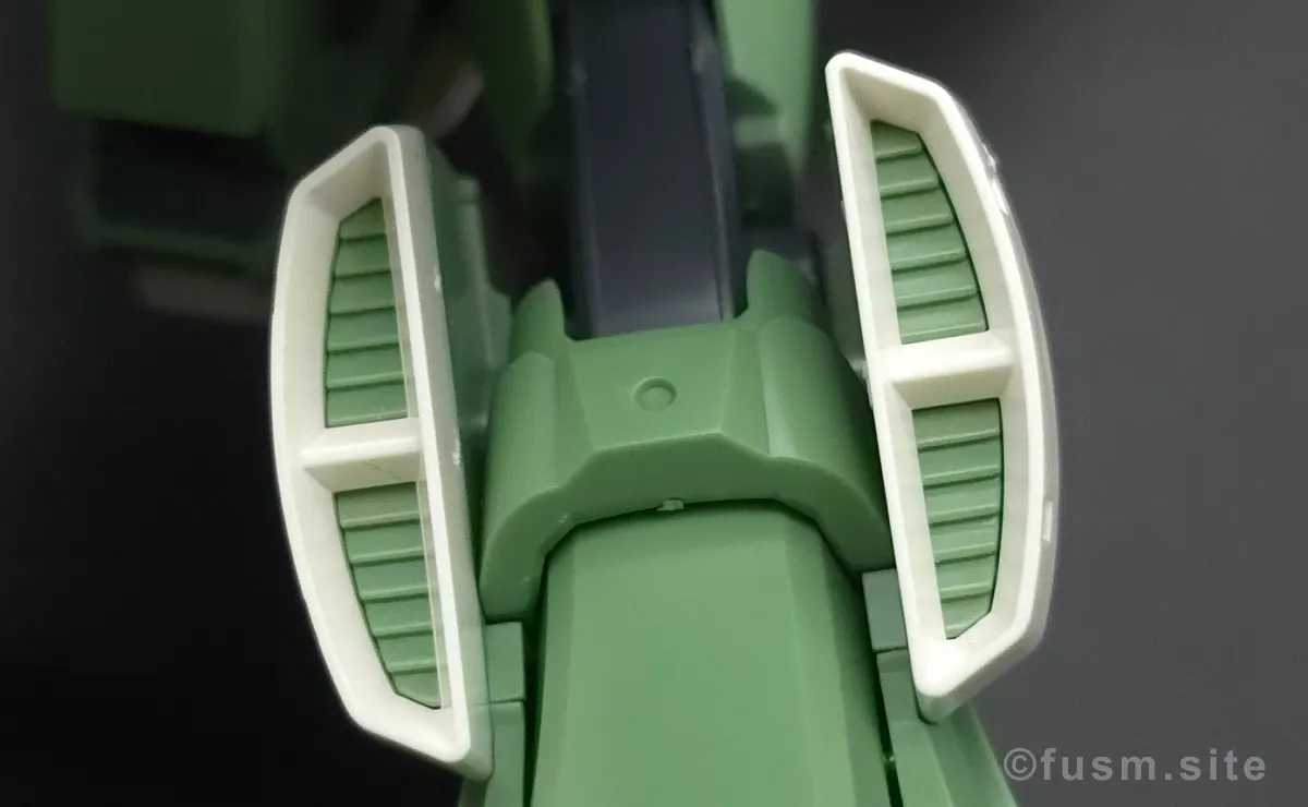 HGUC クシャトリヤ レビュー 脚部ディテール 2