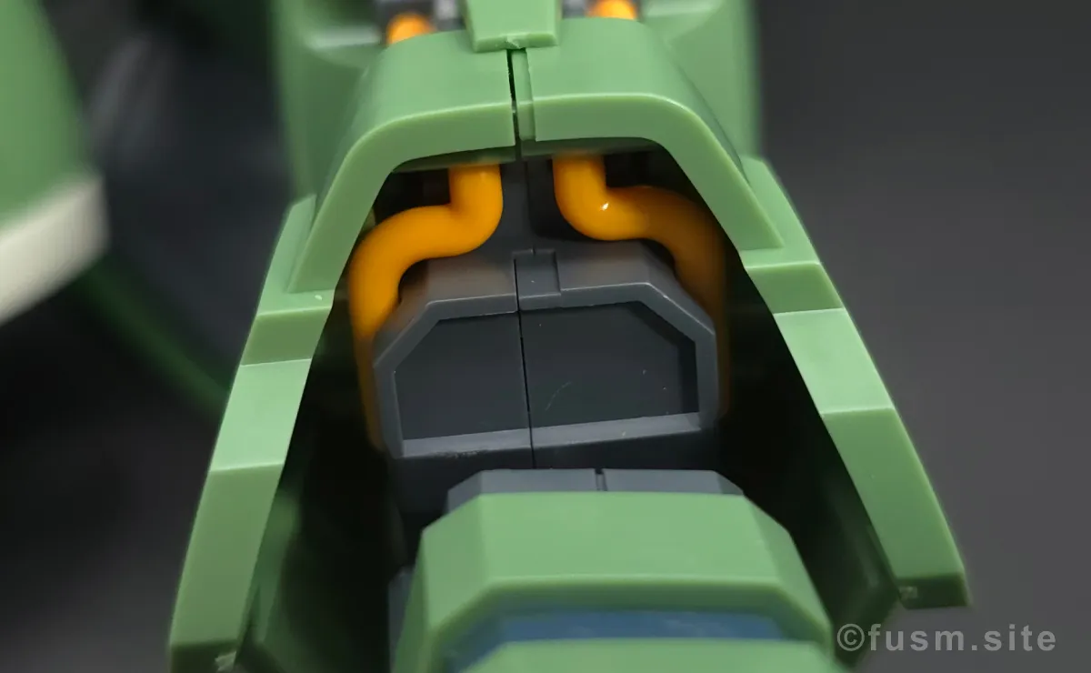 HGUC クシャトリヤ レビュー 脚部ディテール 03