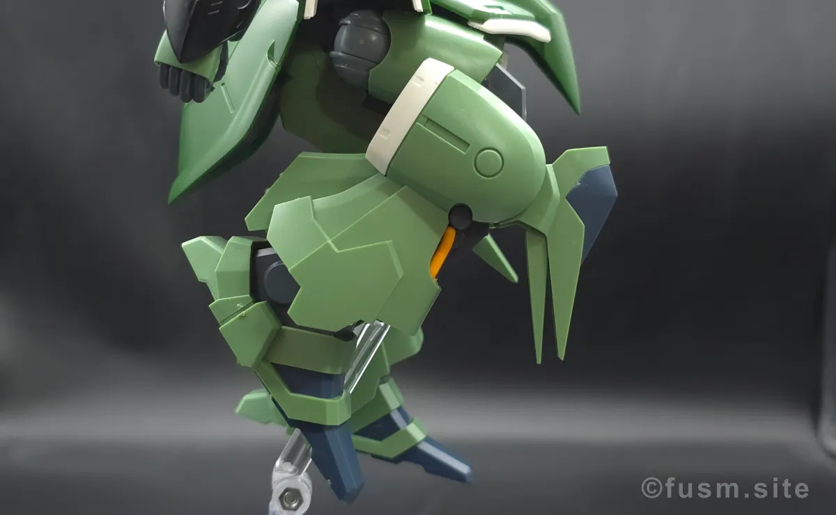 HGUC クシャトリヤ レビュー 脚部ディテール 可動域 1