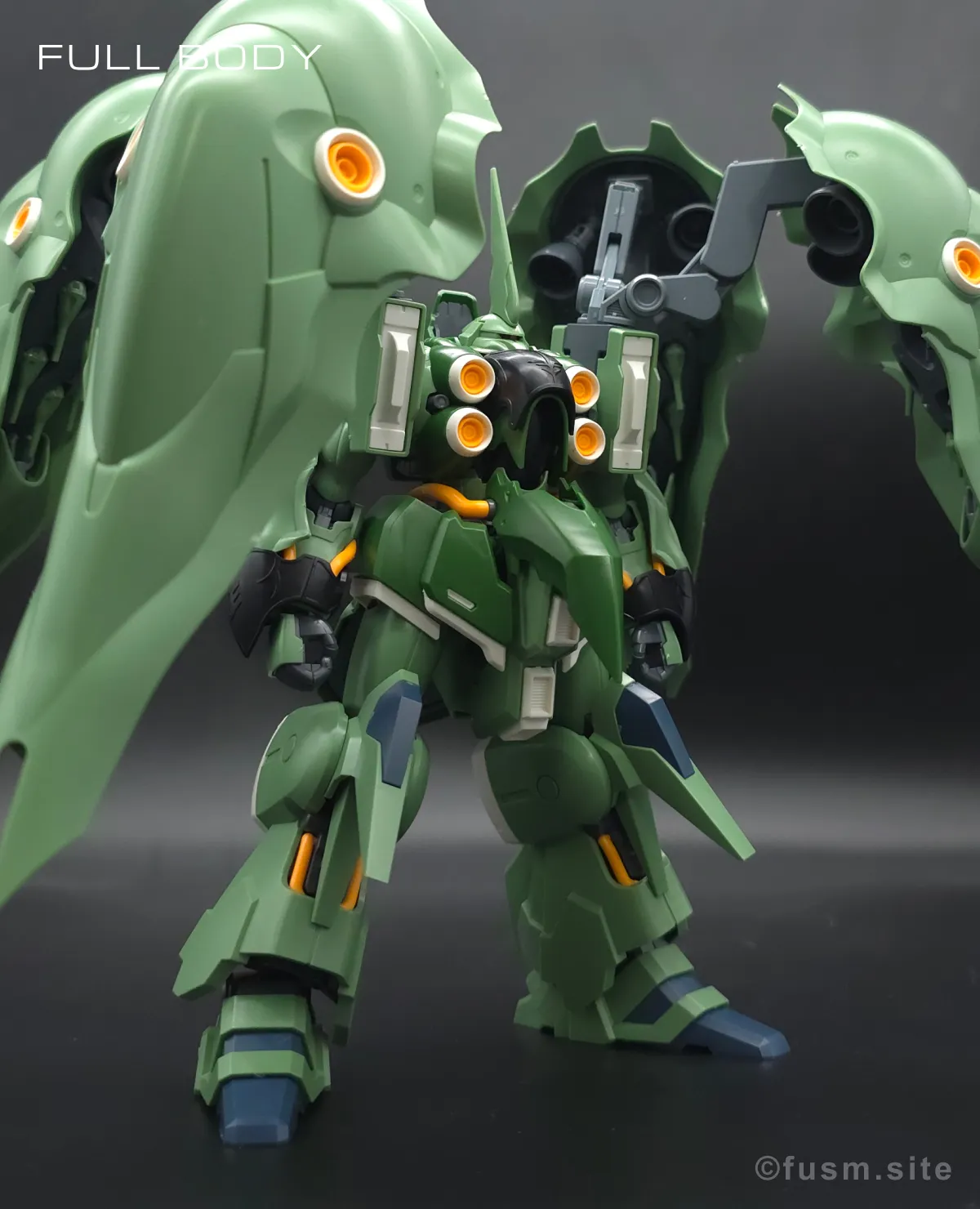 HGUC クシャトリヤ レビュー 多角的に見た全体の外観・素組み 08