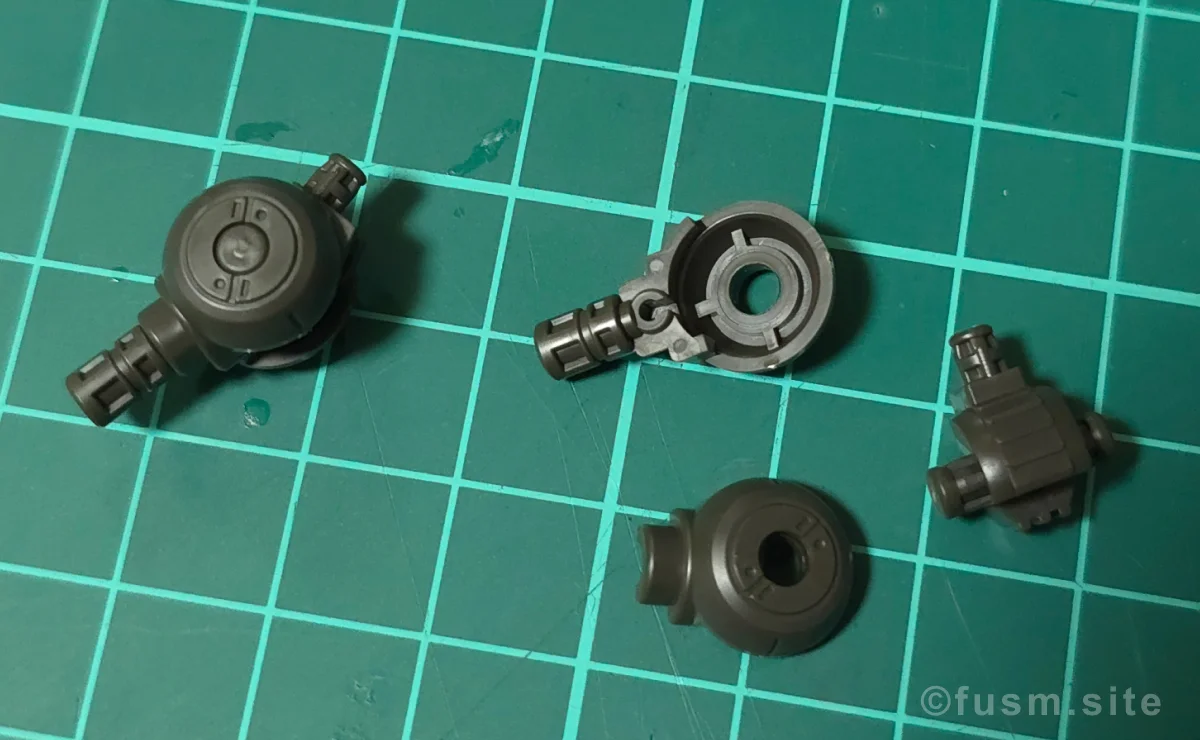 MG ガンダムバルバトスルプス レビュー パーツ・構造・組み立て 05