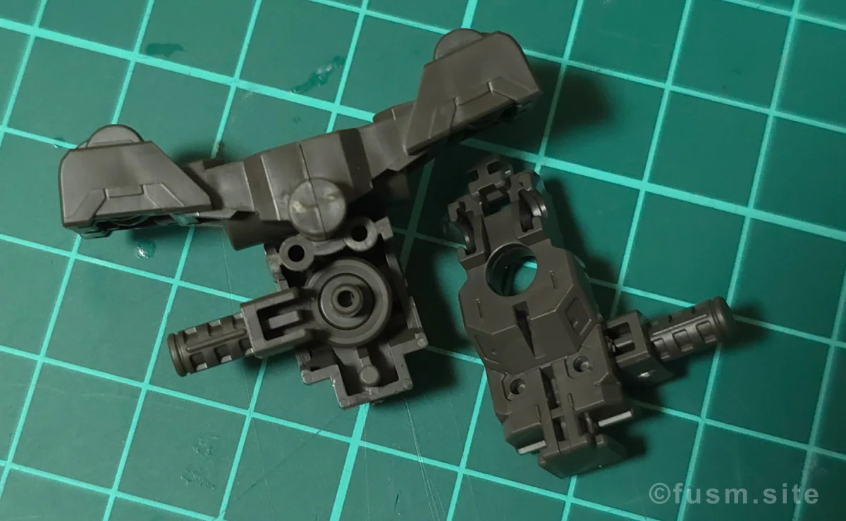 MG ガンダムバルバトスルプス レビュー パーツ・構造・組み立て 07