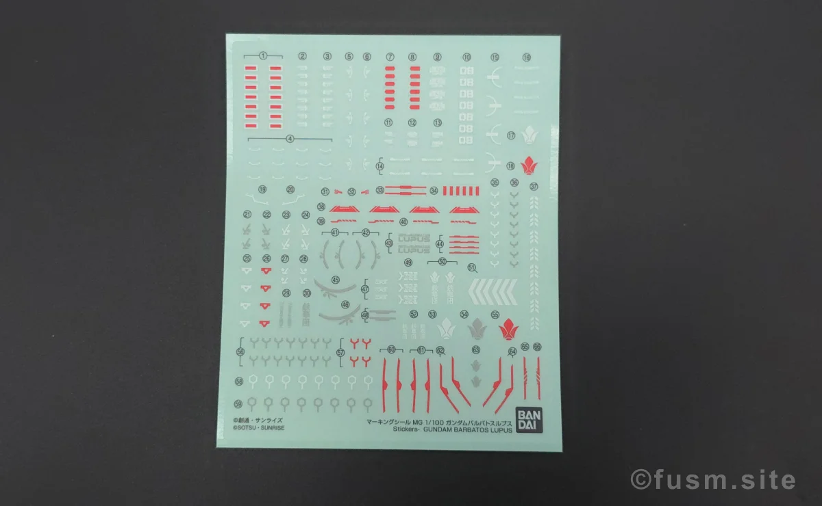 MG ガンダムバルバトスルプス レビュー パッケージ 01