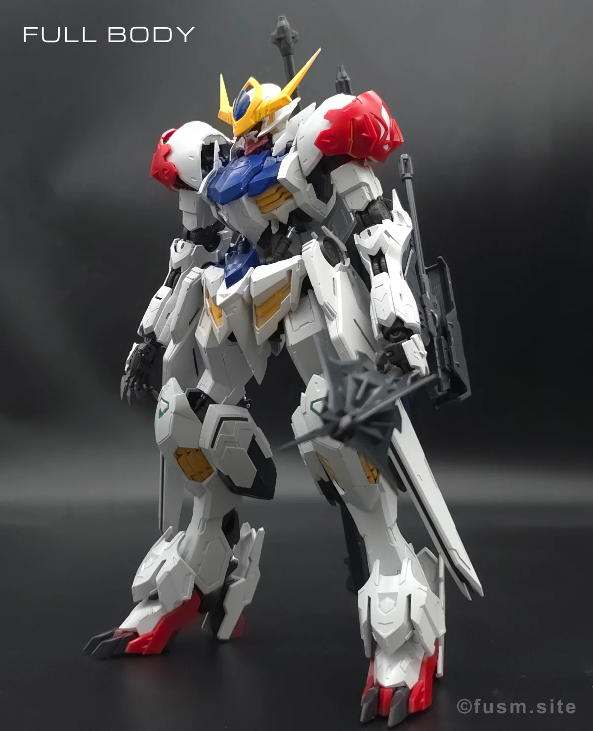 MG ガンダムバルバトスルプス レビュー 多角的に見た全体の外観・素組み 23