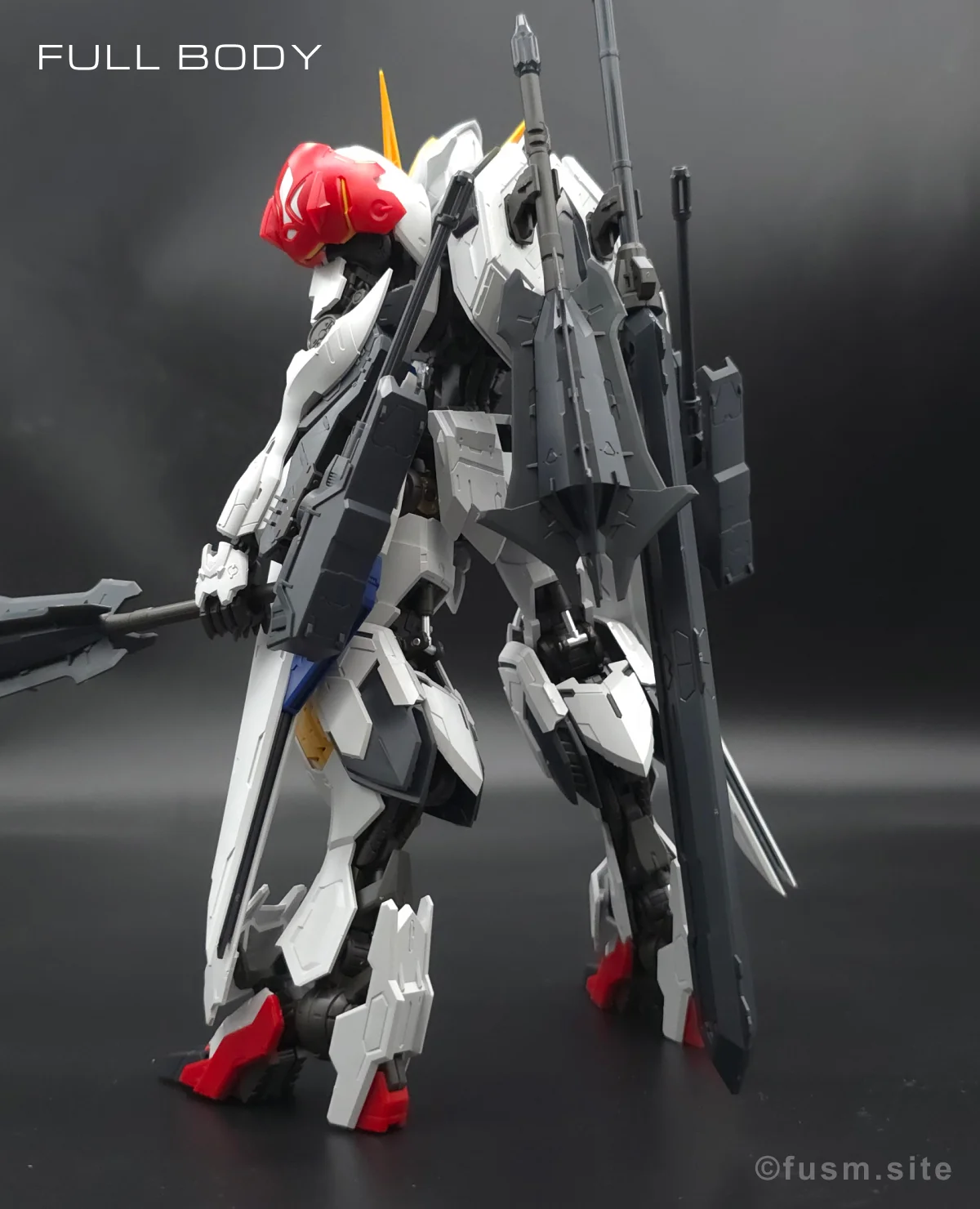 MG ガンダムバルバトスルプス レビュー 多角的に見た全体の外観・素組み 24