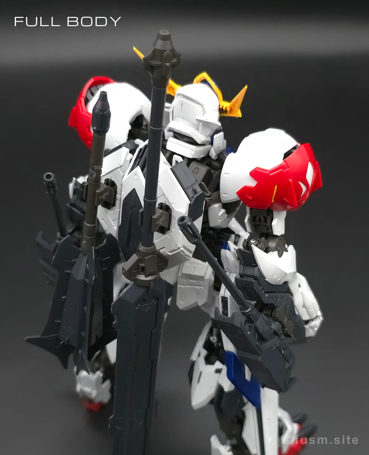 MG ガンダムバルバトスルプス レビュー 多角的に見た全体の外観・素組み 26