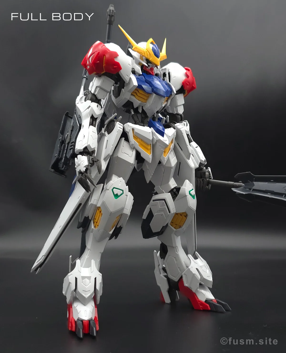 MG ガンダムバルバトスルプス レビュー 多角的に見た全体の外観・素組み 28