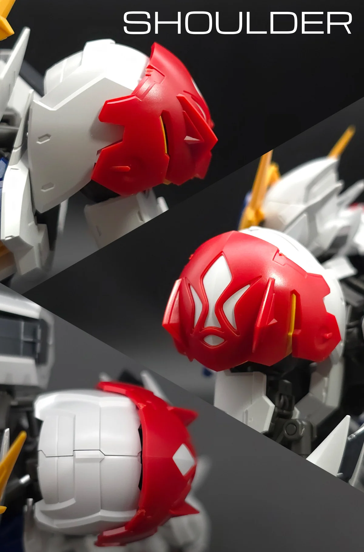 MG ガンダムバルバトスルプス レビュー 肩ディテール 01