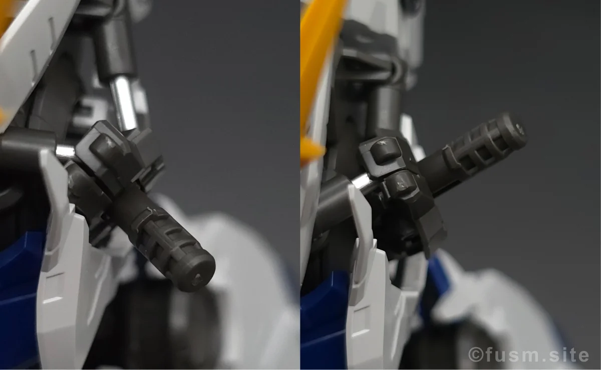 MG ガンダムバルバトスルプス レビュー 肩ディテール 可動域 03