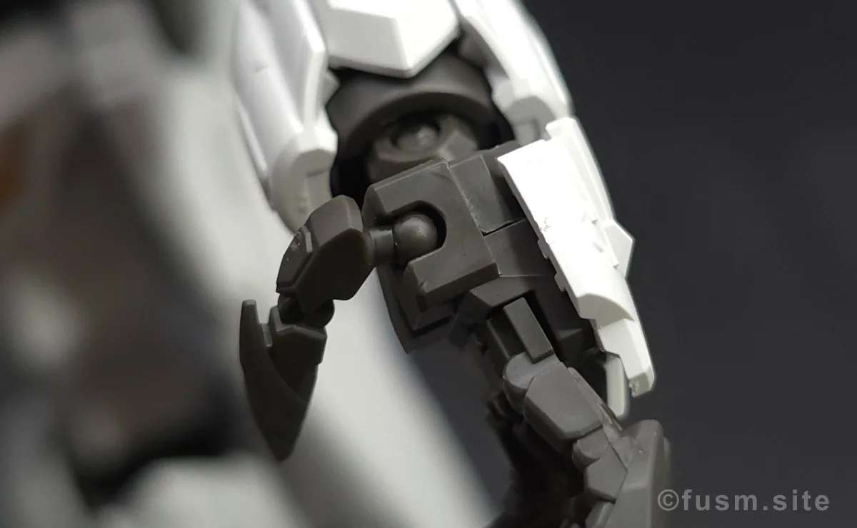 MG ガンダムバルバトスルプス レビュー 腕部ディテール 可動域 02