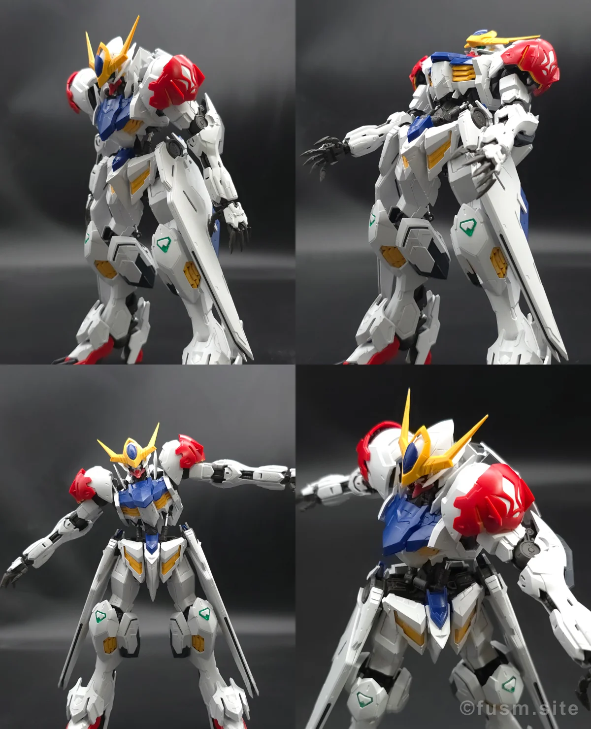 MG ガンダムバルバトスルプス レビュー 胴体ディテール 可動域 01