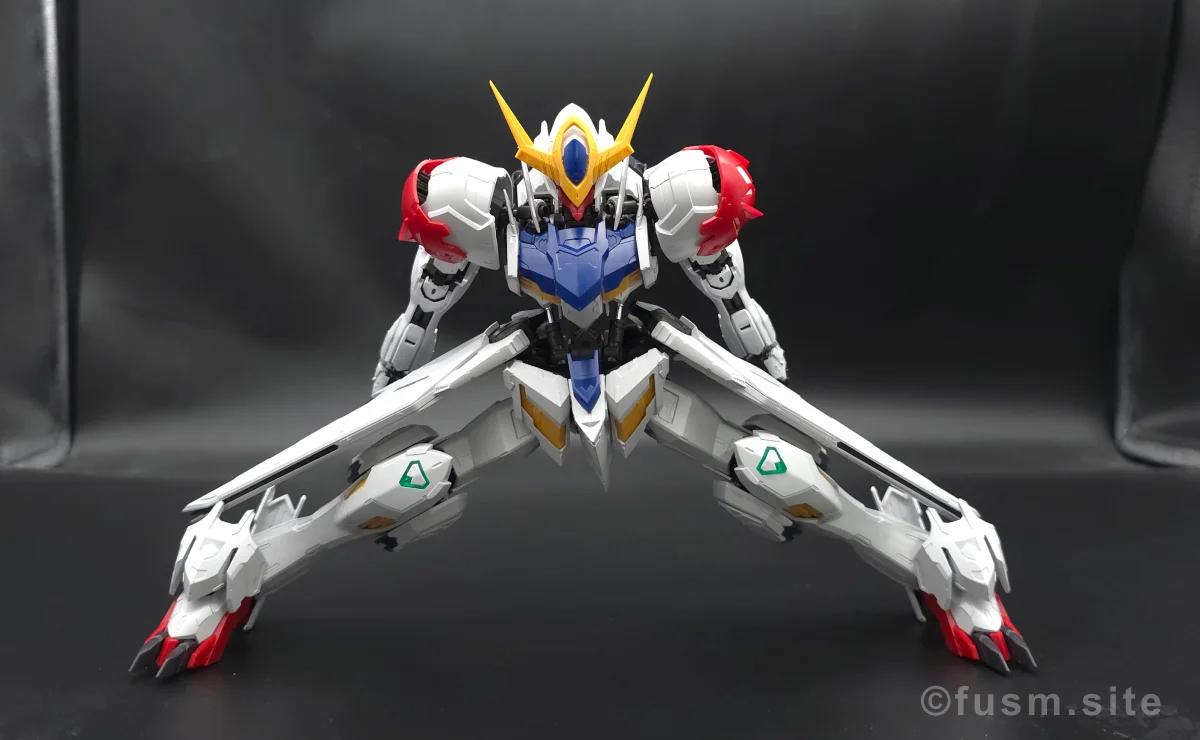 MG ガンダムバルバトスルプス レビュー 脚部ディテール 可動域 01