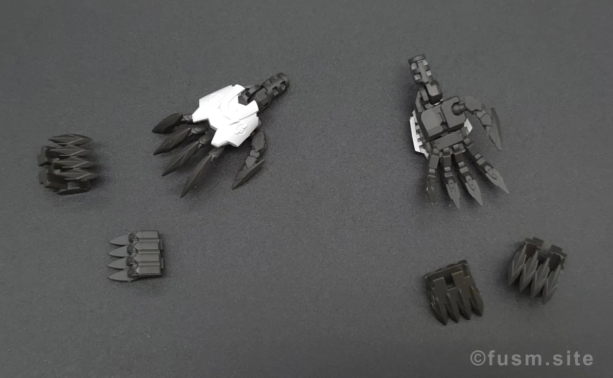 MG ガンダムバルバトスルプス レビュー 付属品 01