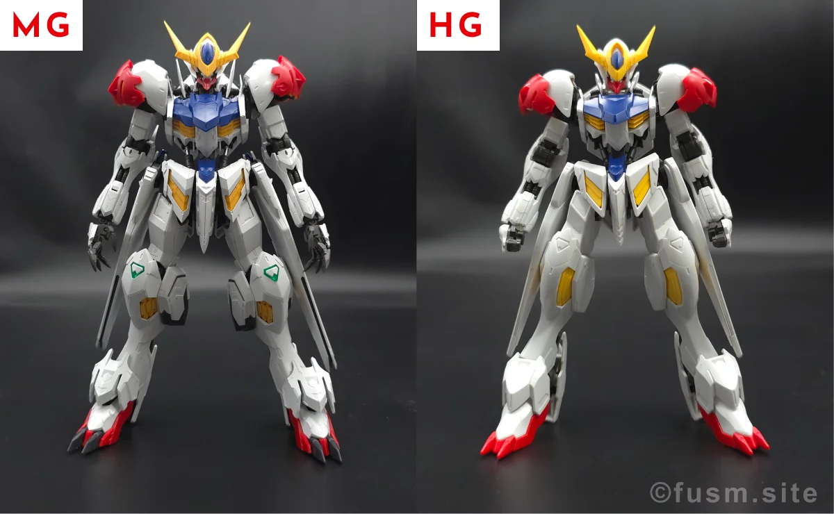 MG ガンダムバルバトスルプス レビュー 比較 01