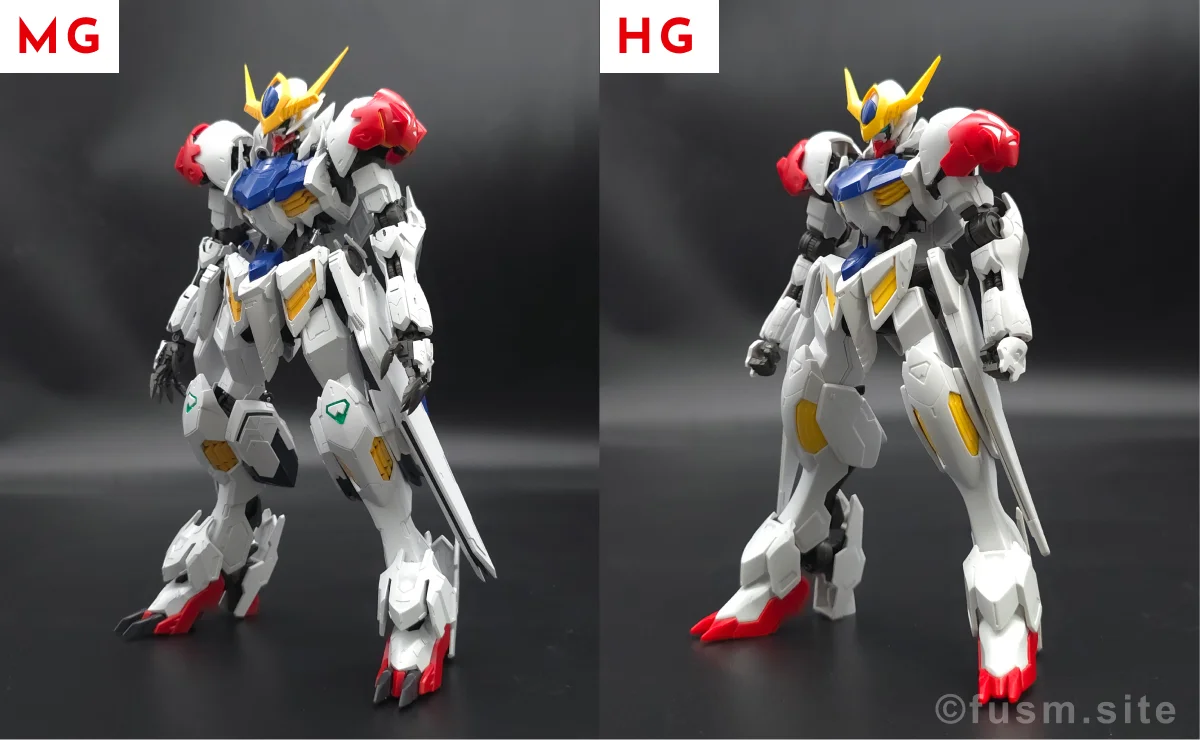 MG ガンダムバルバトスルプス レビュー 比較 02