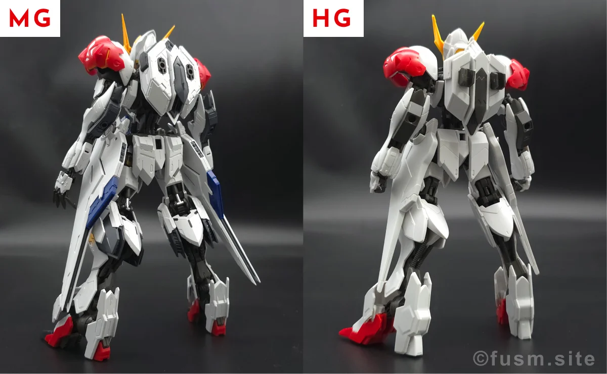 MG ガンダムバルバトスルプス レビュー 比較 03