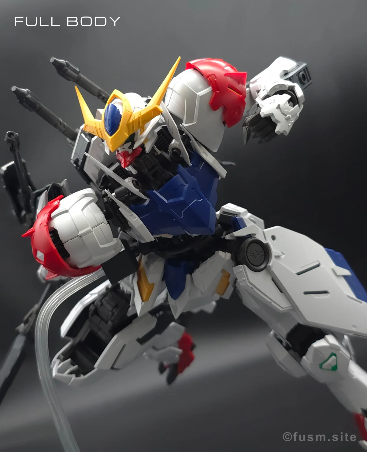 MG ガンダムバルバトスルプス レビュー ポージング 00