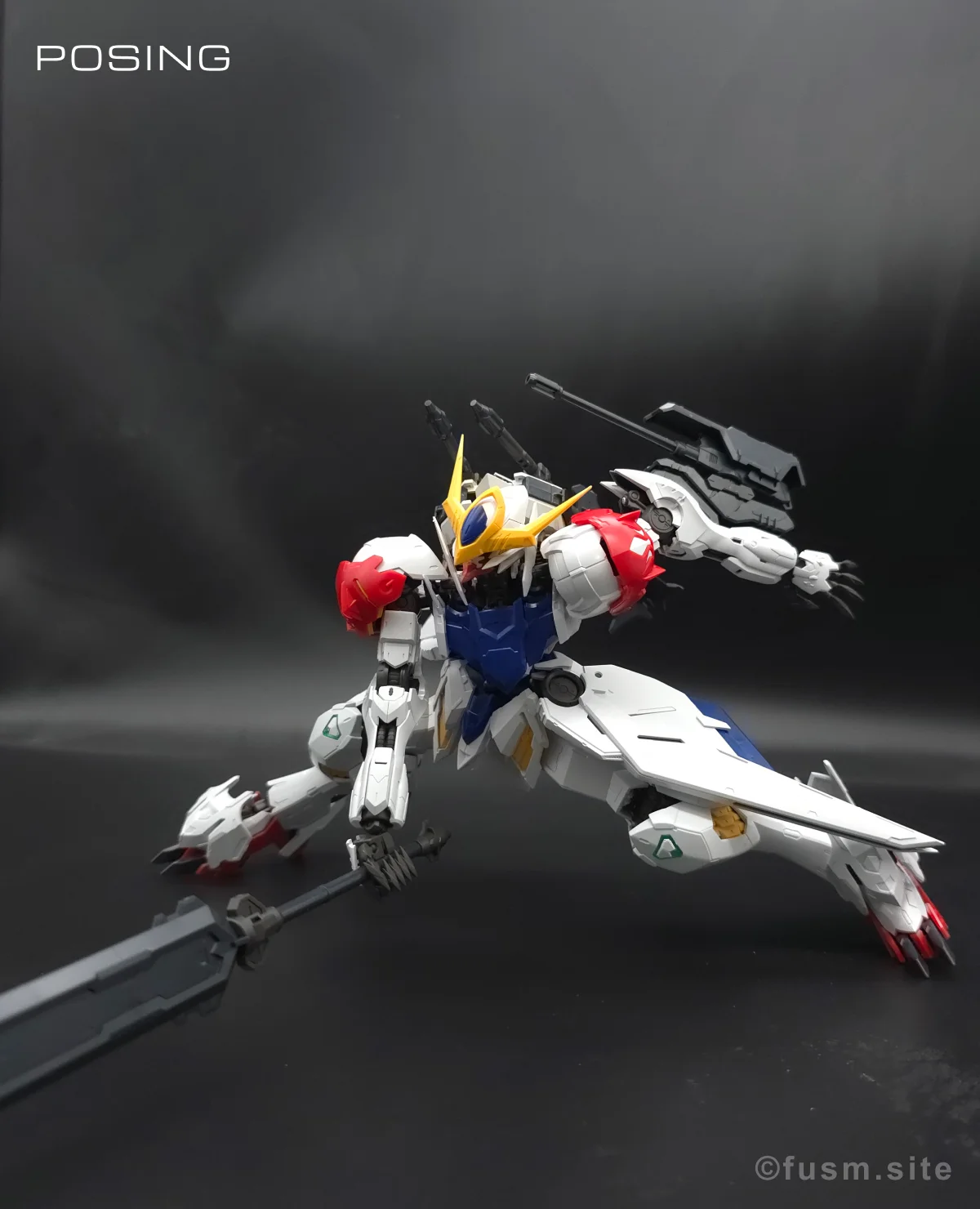 MG ガンダムバルバトスルプス レビュー ポージング 02