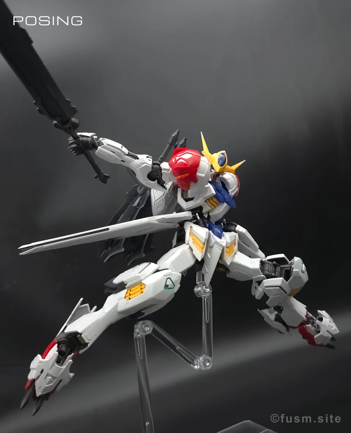 MG ガンダムバルバトスルプス レビュー ポージング 04