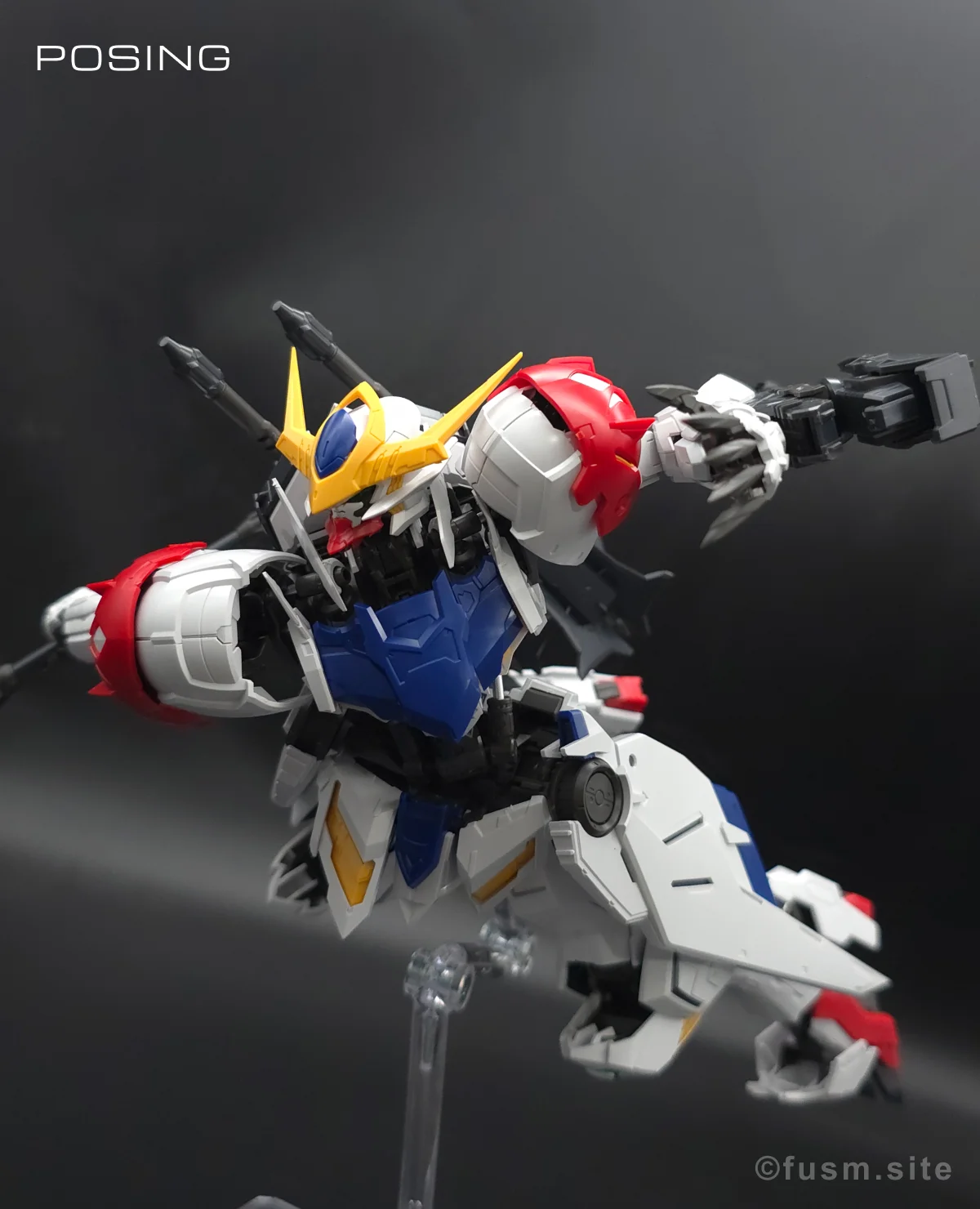 MG ガンダムバルバトスルプス レビュー ポージング 05
