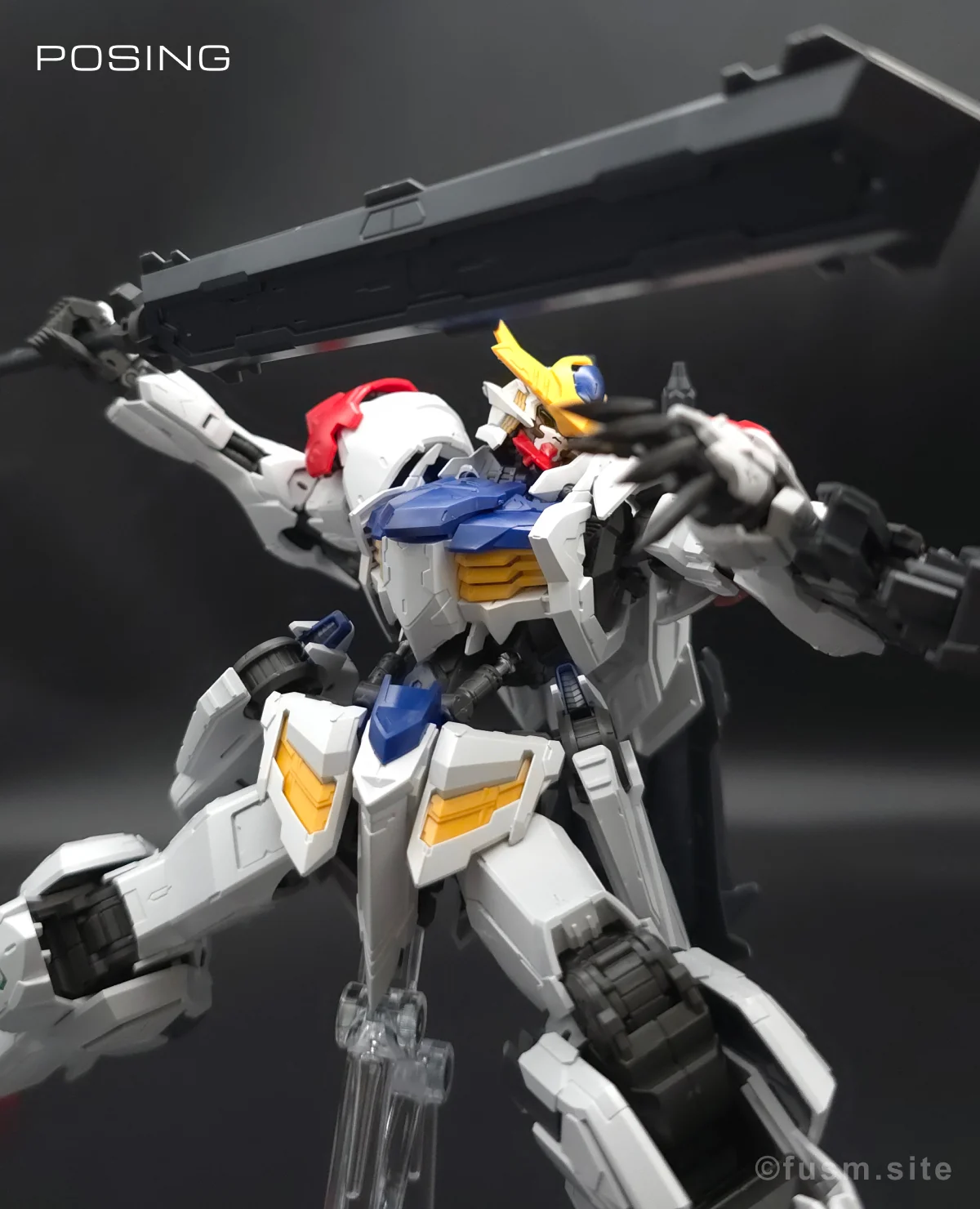 MG ガンダムバルバトスルプス レビュー ポージング 07