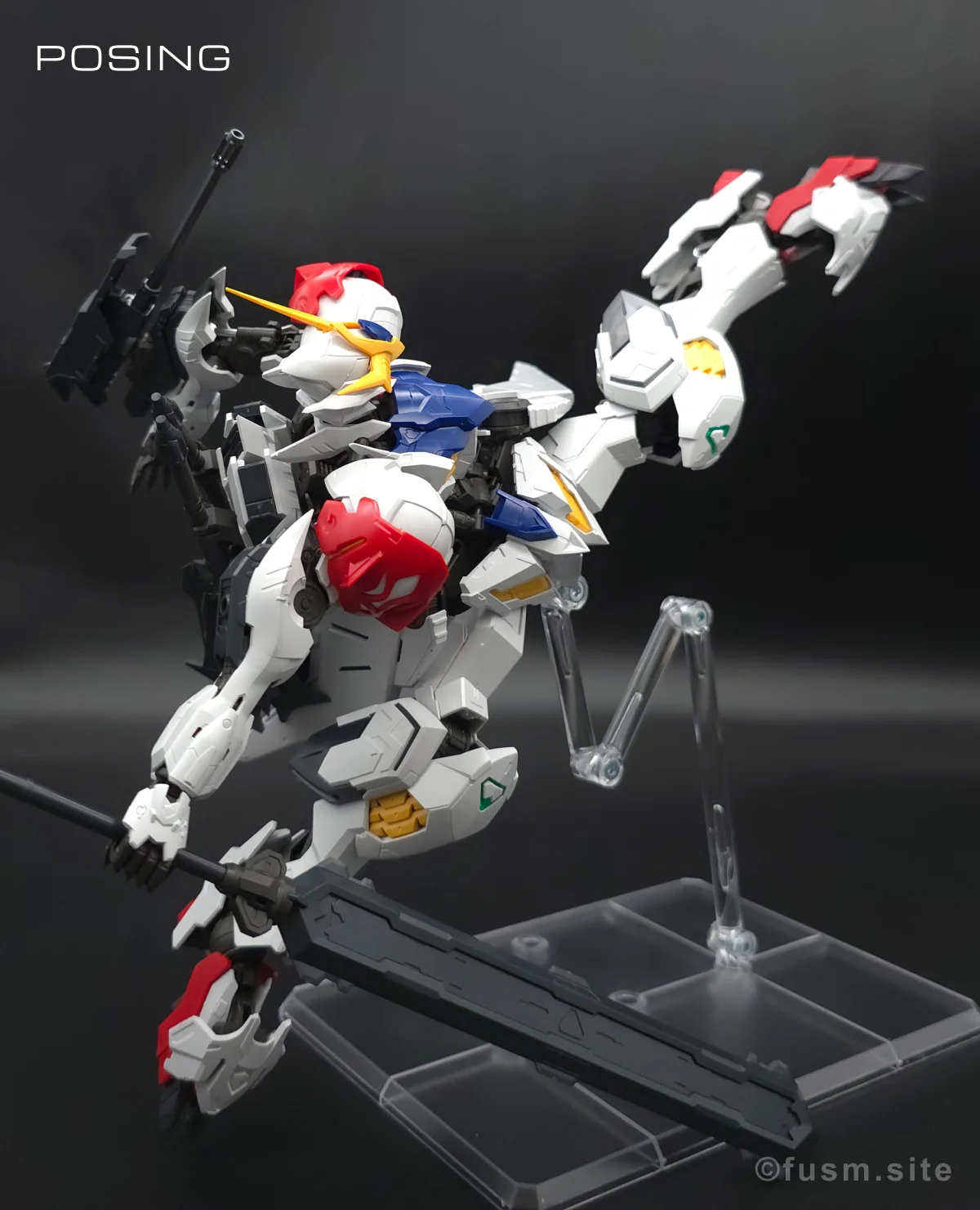 MG ガンダムバルバトスルプス レビュー ポージング 08