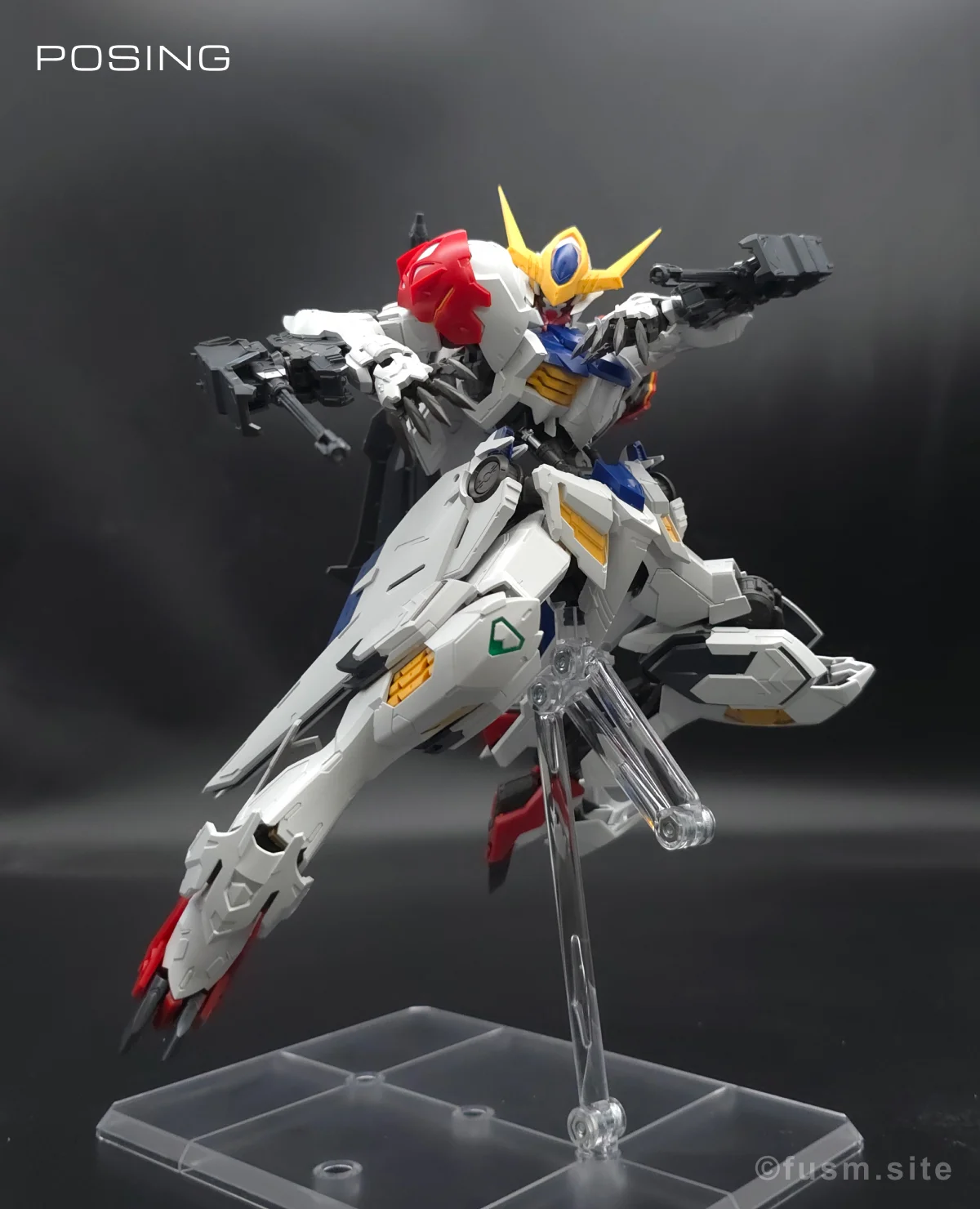 MG ガンダムバルバトスルプス レビュー ポージング 14