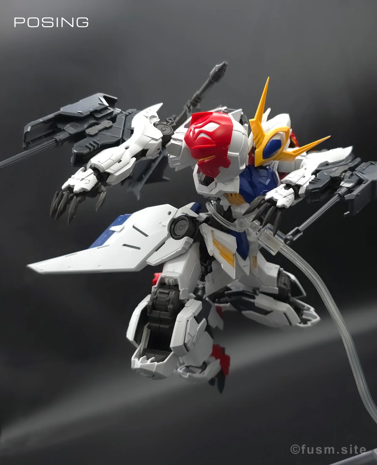 MG ガンダムバルバトスルプス レビュー ポージング 15