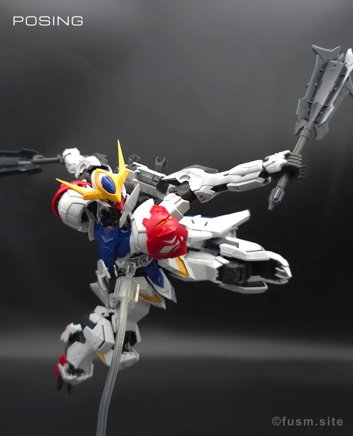 MG ガンダムバルバトスルプス レビュー ポージング 16