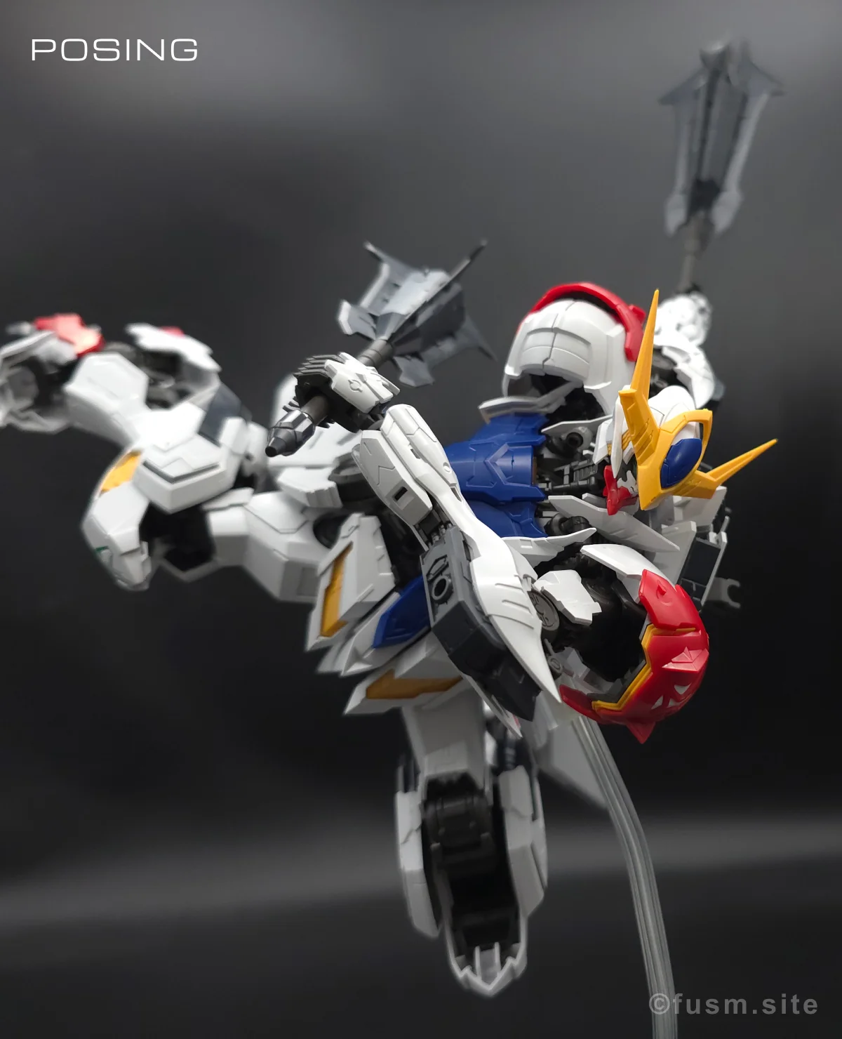 MG ガンダムバルバトスルプス レビュー ポージング 17