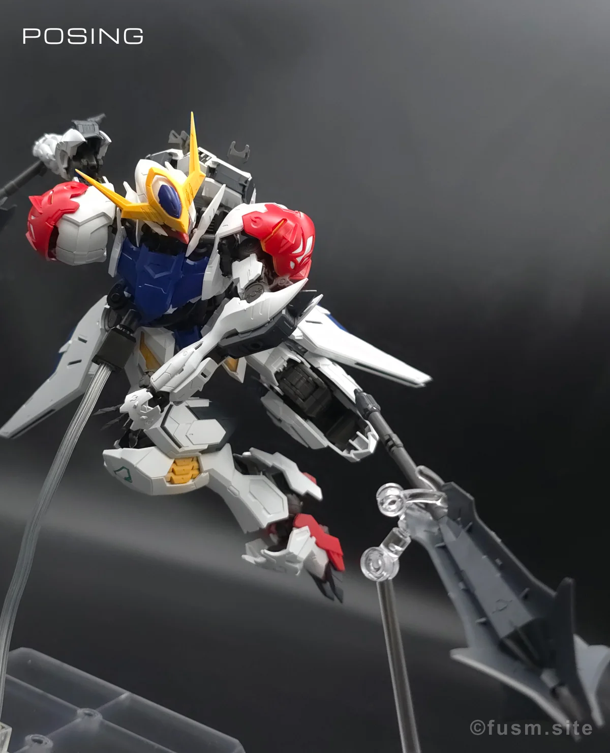 MG ガンダムバルバトスルプス レビュー ポージング 19