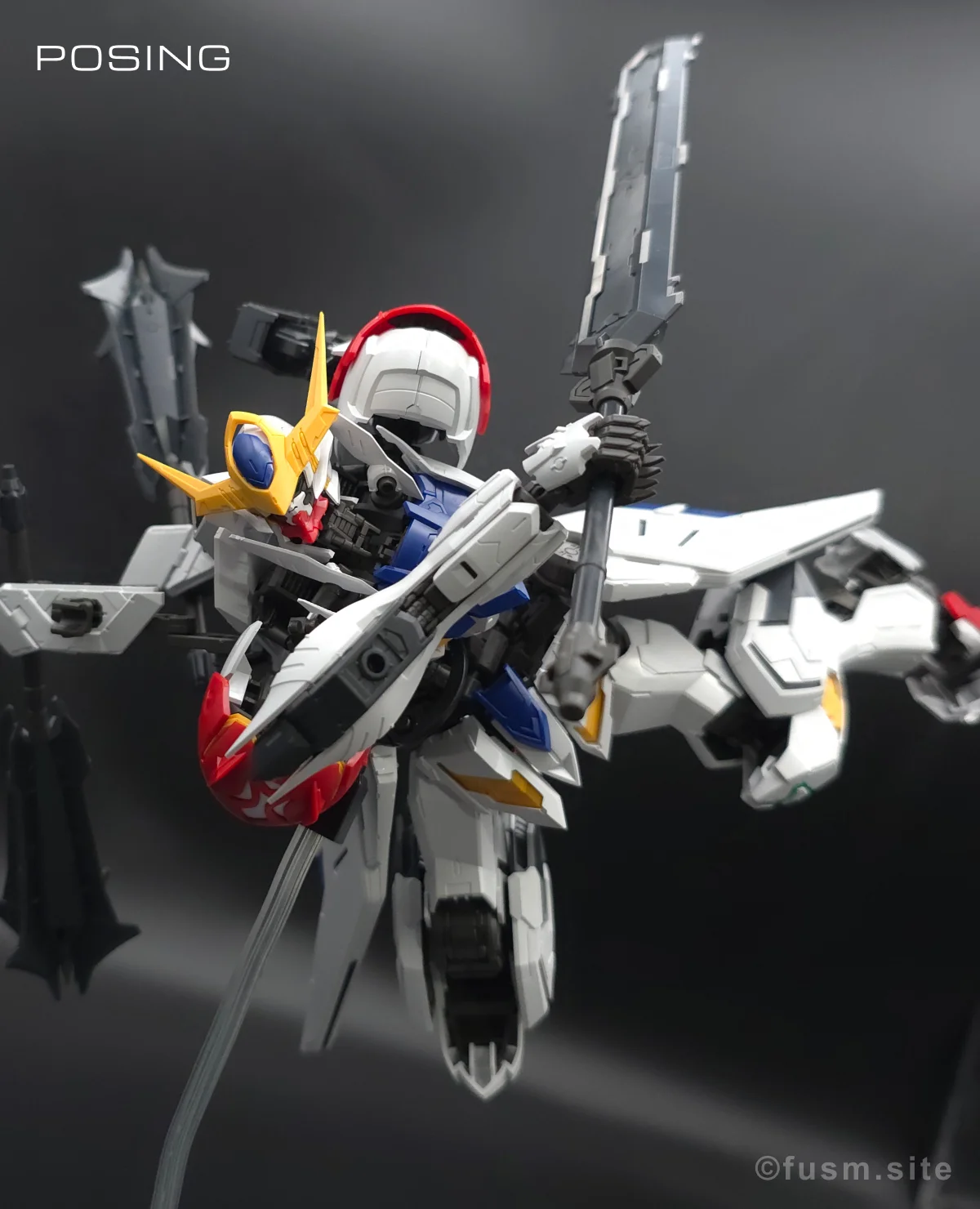 MG ガンダムバルバトスルプス レビュー ポージング 21