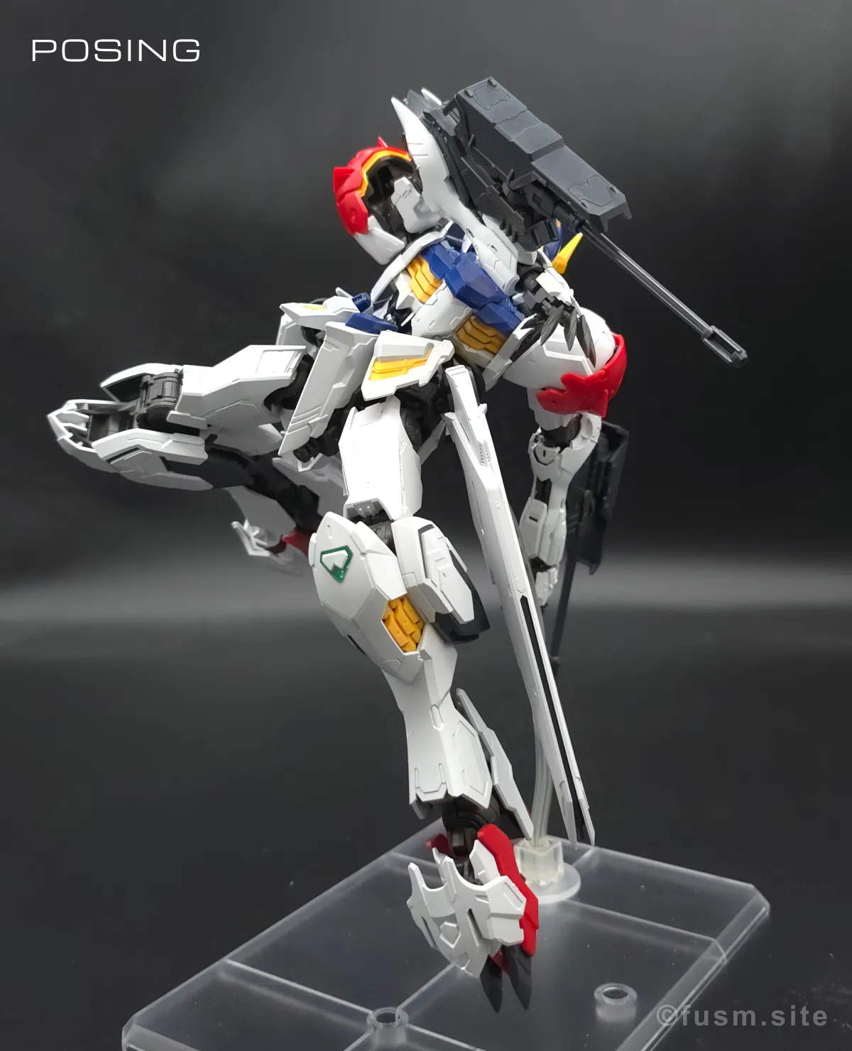 MG ガンダムバルバトスルプス レビュー ポージング 25