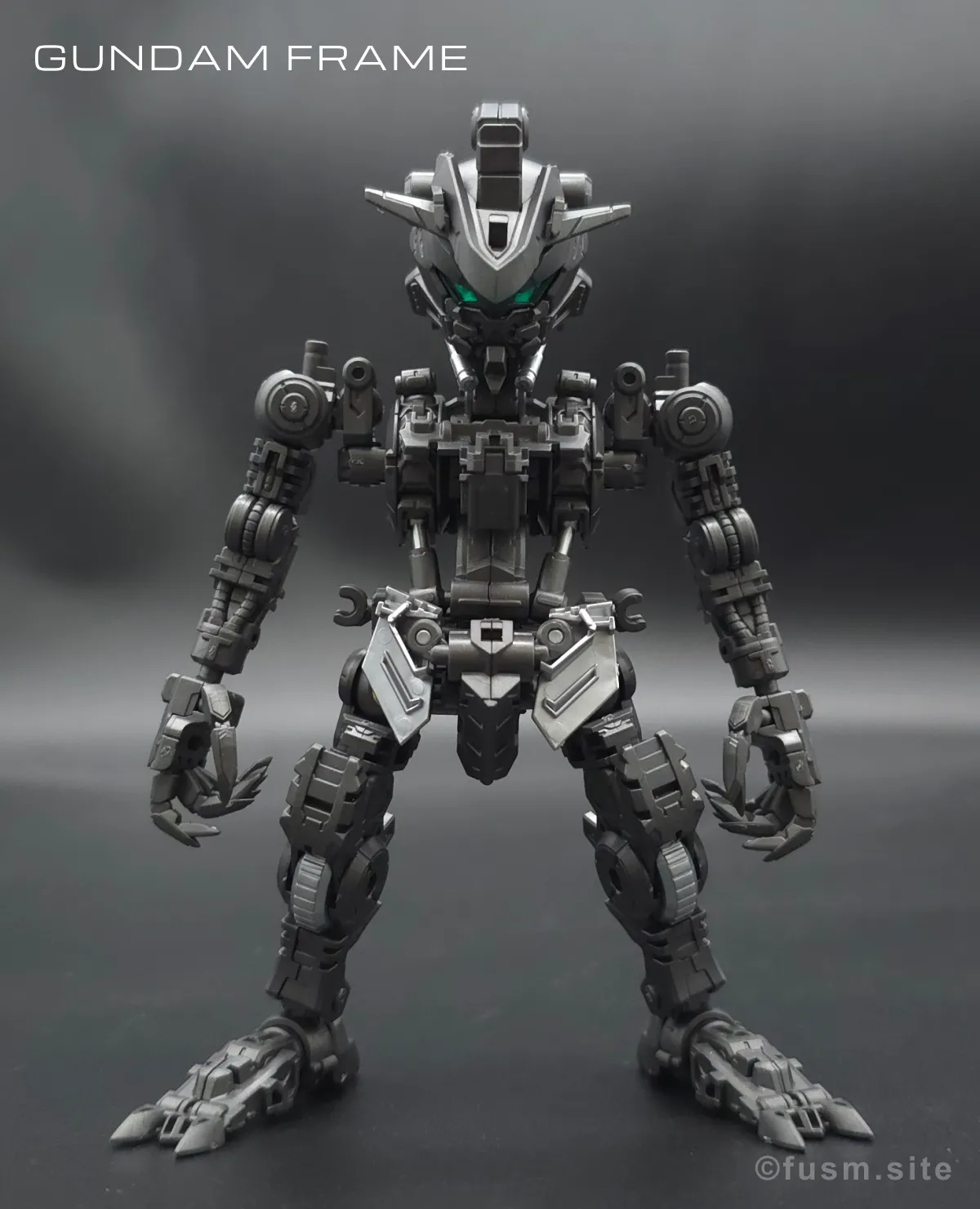 MGSD ガンダムバルバトス レビュー 多角的に見た全体の外観・素組み 01